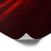 スクリー熱狂するムとレーザービームポスター ポスター (角)