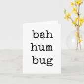 スクルおもしろいージ型クリスマスカード カード (黄色い花)