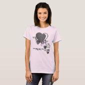 スクルグルハート。トランス。 Tシャツ (正面フル)