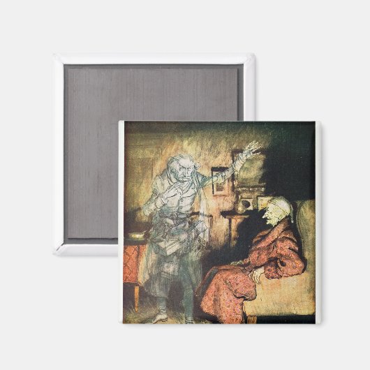 スクルージとマアレイの幽霊 マグネット (正面/裏面)