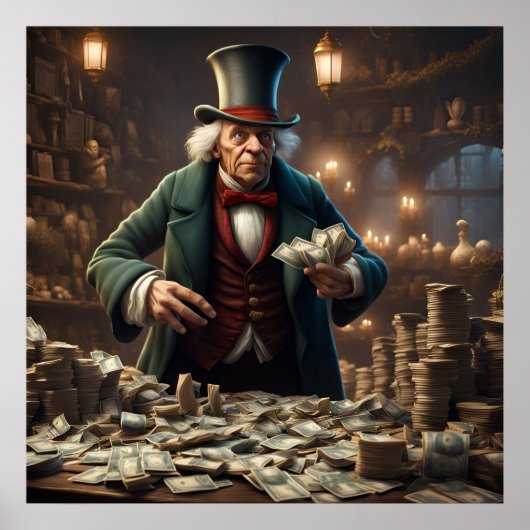 スクルージのポスター ポスター (正面)