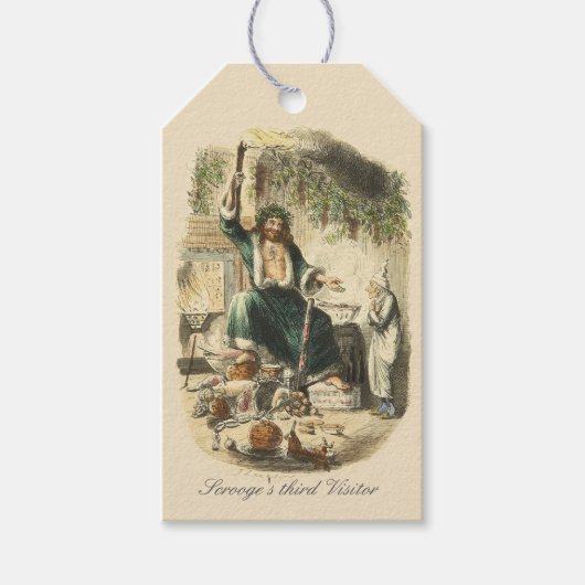 スクルージの三人目の客 ギフトタグ (正面)