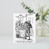 スクルージの甥(文字) ポストカード (スタンド正面)