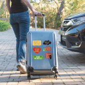 スクルージュアクリスマスカロル引用文ステッカーパック シール (スーツケースインサイチュ)