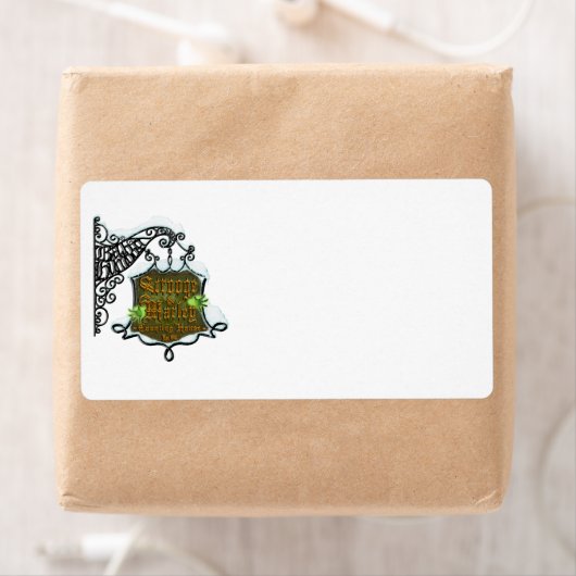 スクルージ幽霊サイン ラベル (インサイチュ)