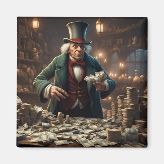 スクルージ磁石 マグネット (正面)