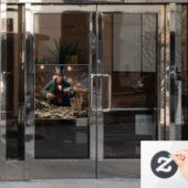 スクルージ窓が固執する ウィンドウサイン (オフィスドア)