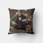 スクルージ装飾用クッション クッション (裏面)