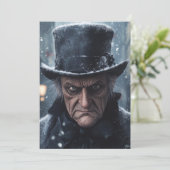 スクルージ・クリスマスグリーティングカード (スタンド正面)