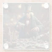 スクルージ・コースター ガラスコースター (裏面)