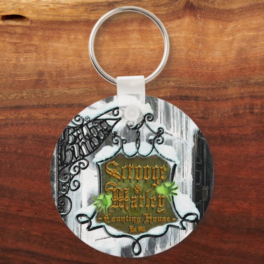 スクルージ&MarleySignScene キーホルダー (正面)