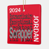 スクレーパー超並外カスタム セラミックオーナメント (左)