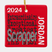 スクレーパー超並外カスタム セラミックオーナメント (正面)