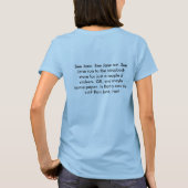 スクレーパー Tシャツ (裏面)