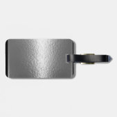 スクレープブックシルバー「クリエイティブジュース」 ラゲッジタグ (裏面横)