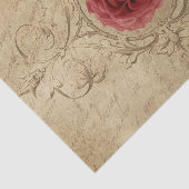 スクロビクトリアンールと赤バラティッシュペーパー 薄葉紙 (詳細)