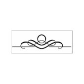 スクロファンシーール切手 ラバースタンプ (インプリント)