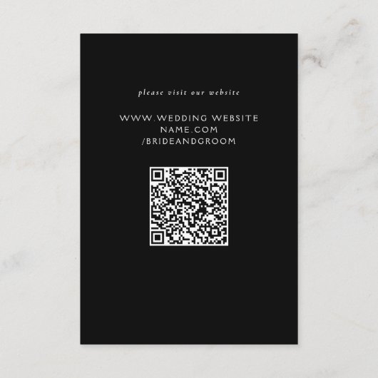 スクロフォーマルー離れグの詳細(白黒) エンクロージャーカード (裏面)