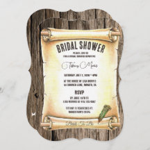 スクロユニークールとフェザーペンのブライダルシャワー