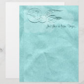 スクロリーパーソナライズされたバード紙 (正面/裏面)