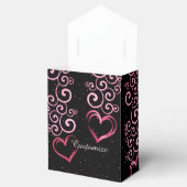 スクローリング ヴァイン ハーツ テント フェイヴァー ボックス (オープン)