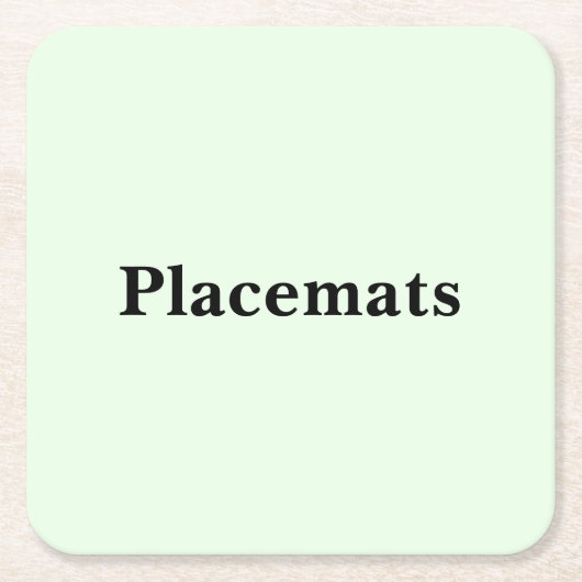 スクロールしてこれらの写真コースターをご覧ください スクエアペーパーコースター (正面)