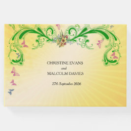 スクロールとバタフライ ゲストブック