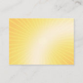 スクロールとバタフライ プレイスカード (裏面)