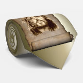 スクロールのイエス・キリストイバラの冠 ネクタイ (ロール)