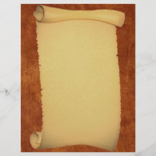 スクロールのレターヘッド (正面)