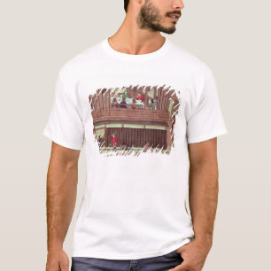 スクロールの 国内場面) Tシャツ
