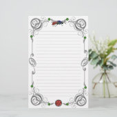 スクロールカッコウ並木 便箋 (スタンド正面)