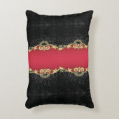 スクロールクラシックワークデザイン アクセントクッション (正面(垂直))