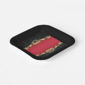 スクロールクラシックワークデザイン ペーパープレート (傾斜あり)