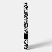 スクロールダマスク2Part Ptn BWバンド(カスタム) Case-Mate iPhoneケース (裏面 / 左)