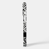 スクロールダマスク2Part Ptn BWバンド(カスタム) Case-Mate iPhoneケース (裏面 / 左)