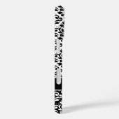 スクロールダマスク2Part Ptn BWバンド(カスタム) Case-Mate iPhoneケース (裏面 / 右)