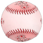 スクロールハート ソフトボール (正面)