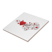 スクロールハート タイル (側面)