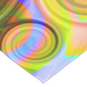 スクロールパステル幾何学抽象芸術 テーブルクロス (アングル)