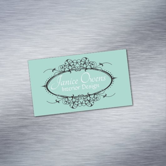 スクロールファンシーマグネット マグネット名刺 (インサイチュ)