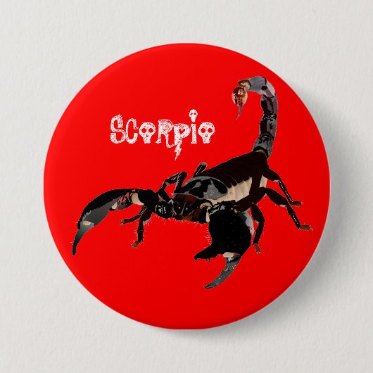 スクロールボタン 缶バッジ (正面)