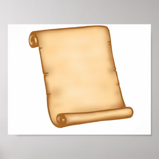 スクロールポスターを開く ポスター (正面)