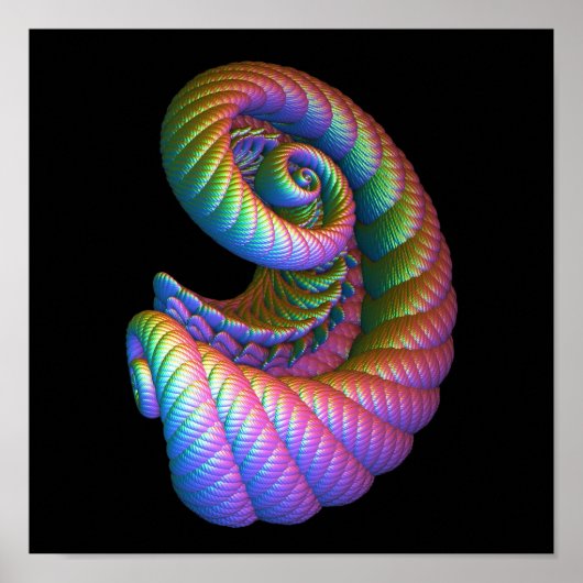 スクロールワークレインボーコルヌコピア ポスター (正面)