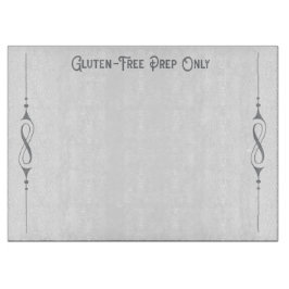 スクロール付きグルテンフリーの準備のみ カッティングボード