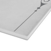 スクロール付きグルテンフリーの準備のみ カッティングボード (角)