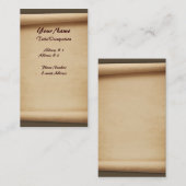 スクロール名刺 名刺 (正面/裏面)