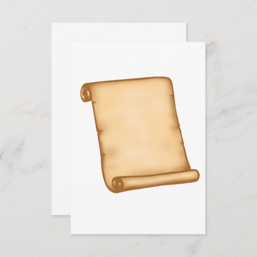 スクロール招待状を開けて下さい 招待状 (正面/裏面)