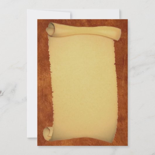 スクロール招待状 招待状 (正面)