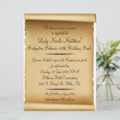 スクロール招待状(NM) 招待状 (スタンド正面)